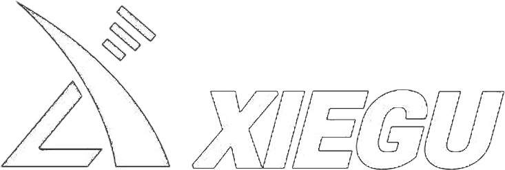 logo marki Xiegu białe